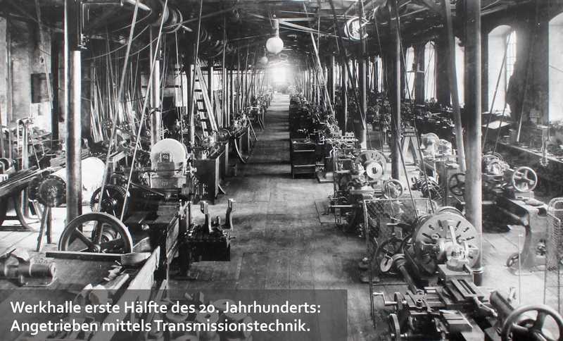 HERZ gyár háborús évek, transzmissziós technika