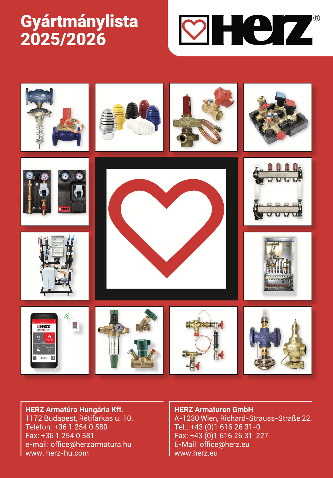 Gyártmánylista 2025/2026